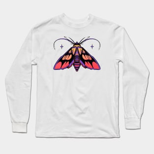 Galactic Moth Long Sleeve T-Shirt